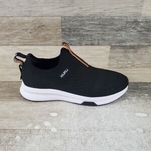 KURU Atom Womens Shoe Sz 9 M Athletic Running Black Mesh Comfort Slip On Sneaker